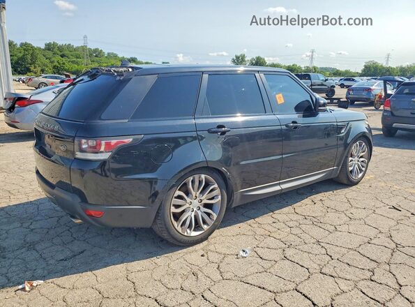 SALWR2EFXGA556631 2016 LAND ROVER RANGE Black Tył prawy