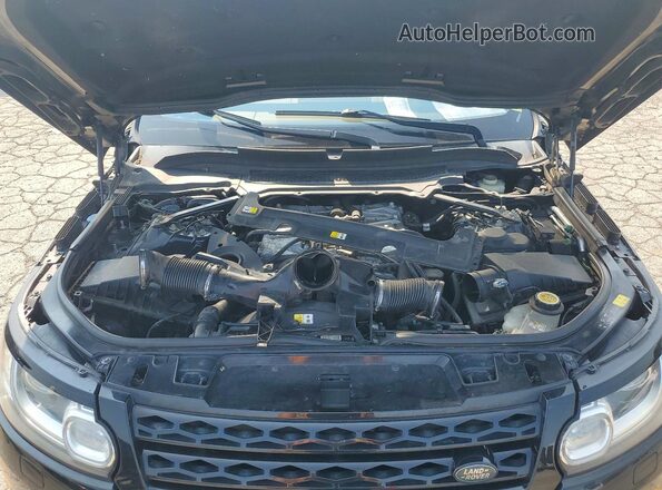 SALWR2EFXGA556631 2016 LAND ROVER RANGE Black Widok komory silnika