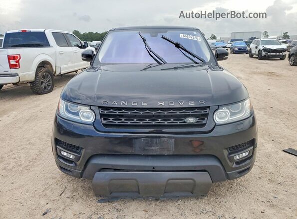 SALWR2EFXGA581724 2016 LAND ROVER RANGE Black Widok z przodu