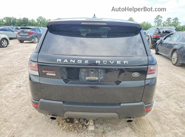 SALWR2EFXGA581724 2016 LAND ROVER RANGE Black Widok z tyłu