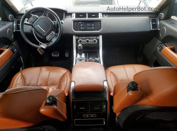 SALWR2EFXGA581724 2016 LAND ROVER RANGE Black Widok deski rozdzielczej