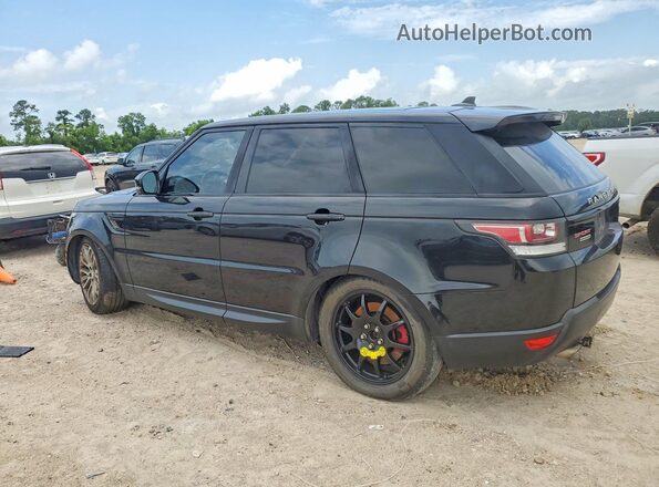 SALWR2EFXGA581724 2016 LAND ROVER RANGE Black Tył lewy