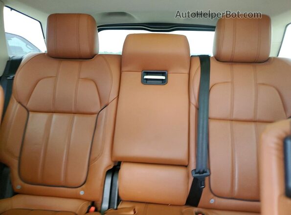 SALWR2EFXGA581724 2016 LAND ROVER RANGE Black Widok tylnych siedzeń
