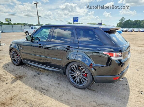 SALWR2FE3HA132148 2017 LAND ROVER RANGE Черный Задняя левая четверть