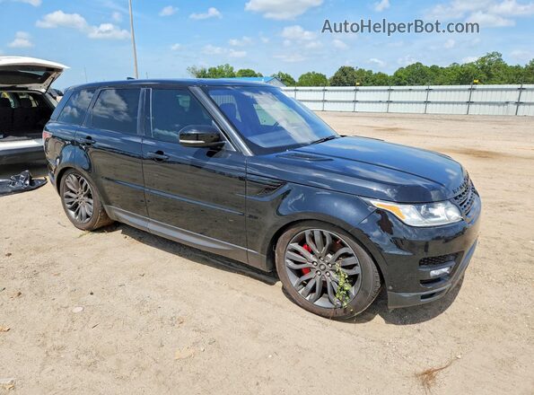 SALWR2FE3HA132148 2017 LAND ROVER RANGE Черный Передняя правая четверть
