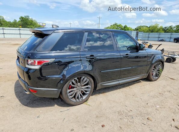 SALWR2FE3HA132148 2017 LAND ROVER RANGE Черный Задняя правая четверть
