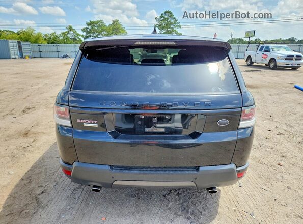 SALWR2FE3HA132148 2017 LAND ROVER RANGE Черный Вид сзади