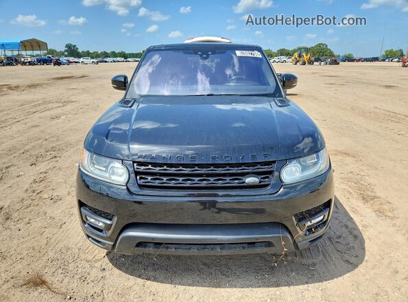 SALWR2FE3HA132148 2017 LAND ROVER RANGE Черный Вид спереди