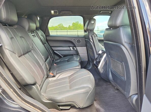 SALWR2FE3HA132148 2017 LAND ROVER RANGE Черный Вид задней части салона