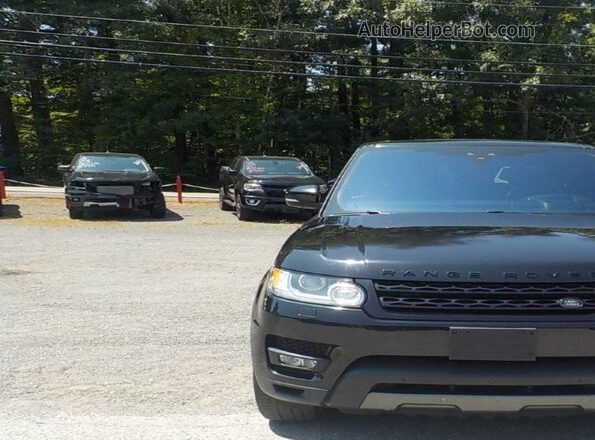 SALWR2FE4HA128402 2017 LAND ROVER RANGE ROVER SPORT Черный Вид панели приборов