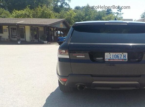 SALWR2FE4HA128402 2017 LAND ROVER RANGE ROVER SPORT Черный Вид щитка приборов