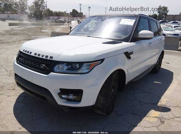 SALWR2FK0HA694062 2017 LAND ROVER RANGE ROVER SPORT White Vista tres cuartos delantera izquierda