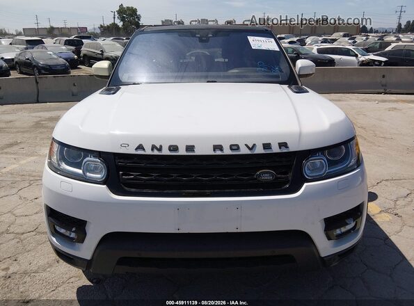 SALWR2FK0HA694062 2017 LAND ROVER RANGE ROVER SPORT White Vista del cuadro de instrumentos
