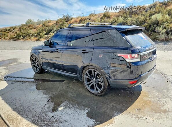 SALWR2FK3HA129014 2017 LAND ROVER RANGE Black Задня ліва чверть
