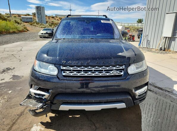 SALWR2FK3HA129014 2017 LAND ROVER RANGE Black Вид спереду