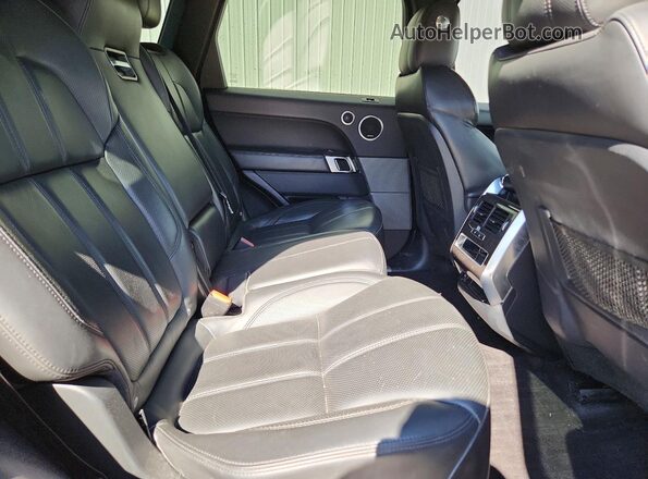 SALWR2FK3HA129014 2017 LAND ROVER RANGE Black Вид задньої частини салону