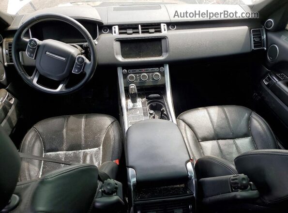 SALWR2FK6HA133929 2017 LAND ROVER RANGE White Вид панелі приладів