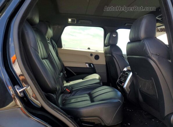 SALWR2FK8HA684377 2017 LAND ROVER RANGE Black Вид задньої частини салону