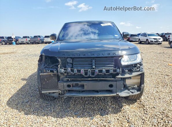 SALWR2FK8HA684377 2017 LAND ROVER RANGE Black Вид спереду