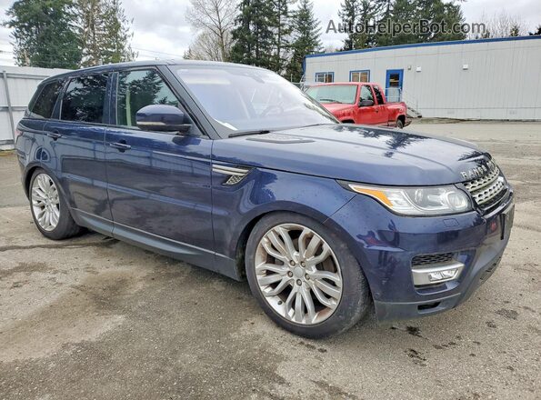 SALWR2FV0HA130034 2017 LAND ROVER RANGE Blue Delantero derecho