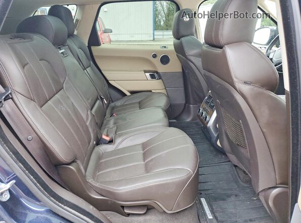 SALWR2FV0HA130034 2017 LAND ROVER RANGE Blue Vista interior trasera