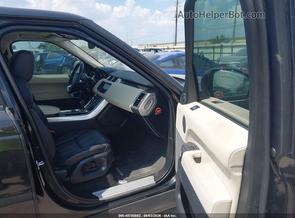 SALWR2FV0HA141549 2017 LAND ROVER RANGE ROVER SPORT Black Вид салону спереду