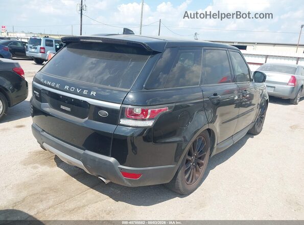 SALWR2FV0HA141549 2017 LAND ROVER RANGE ROVER SPORT Black Задня права чверть