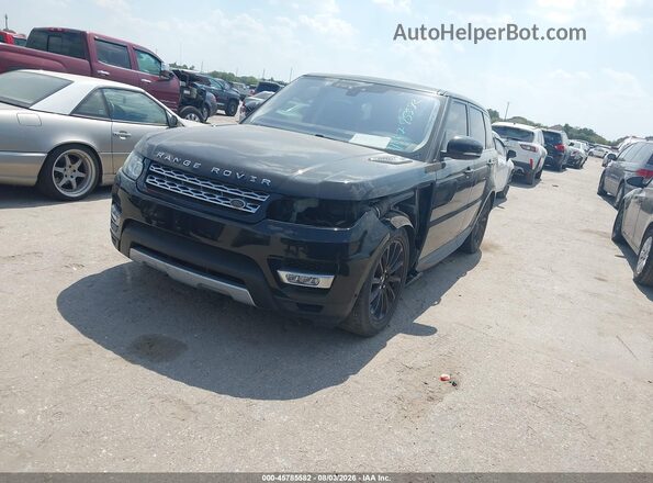 SALWR2FV0HA141549 2017 LAND ROVER RANGE ROVER SPORT Black Передня ліва чверть
