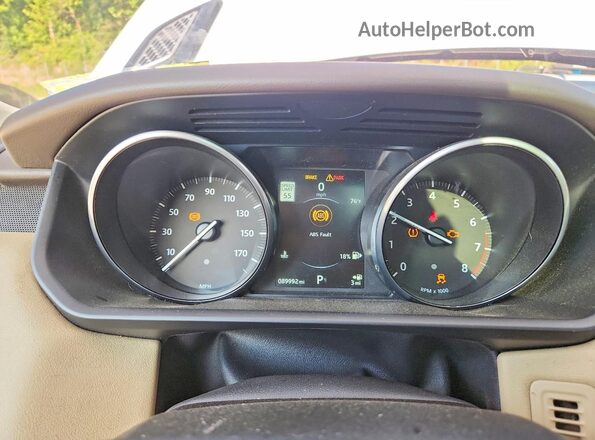 SALWR2FV0HA692936 2017 LAND ROVER RANGE White Widok zestawu wskaźników