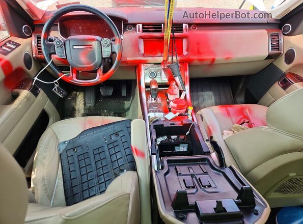 SALWR2FV3HA671577 2017 LAND ROVER RANGE White წინა პანელის ხედი