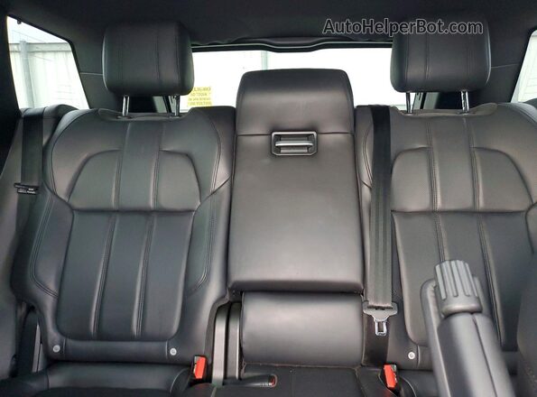 SALWR2FV5HA157228 2017 LAND ROVER RANGE Silver Vista de los asientos traseros