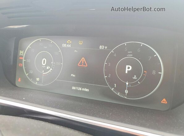 SALWR2FV5HA157228 2017 LAND ROVER RANGE Silver Vista del cuadro de instrumentos