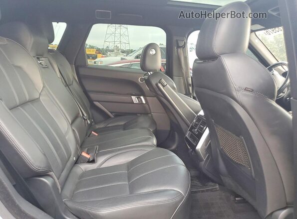 SALWR2FV5HA157228 2017 LAND ROVER RANGE Silver Vista interior trasera