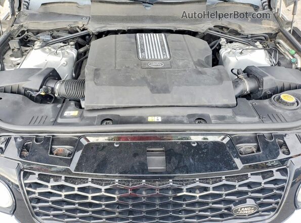 SALWR2FV5HA157228 2017 LAND ROVER RANGE Silver Vista del compartimento del motor