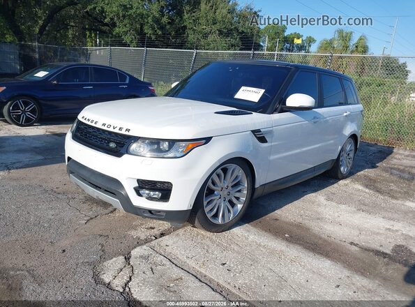 SALWR2FV5HA180475 2017 LAND ROVER RANGE ROVER SPORT White წინა მარცხენა ხედი სამი მეოთხედიდან