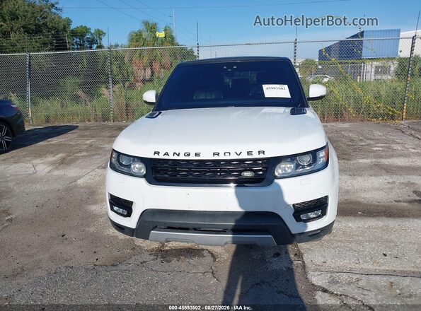 SALWR2FV5HA180475 2017 LAND ROVER RANGE ROVER SPORT White წინა პანელის ხედი