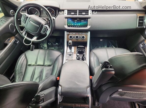 SALWR2FV7HA131763 2017 LAND ROVER RANGE White Вид панелі приладів