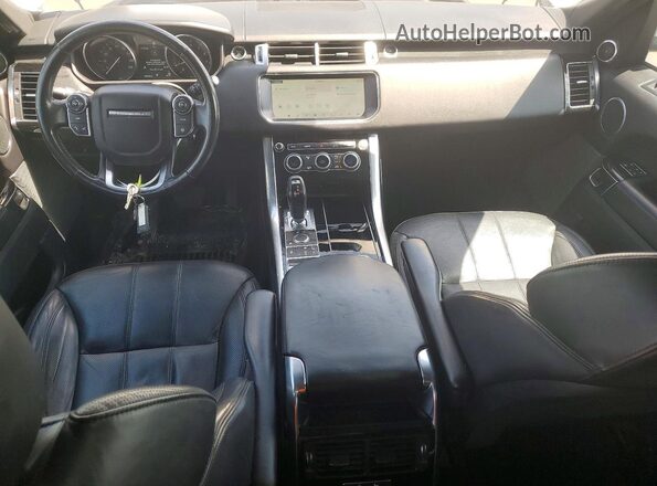 SALWR2FV7HA178890 2017 LAND ROVER RANGE White Widok deski rozdzielczej