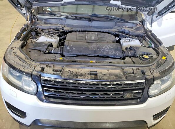 SALWR2FV8HA178090 2017 LAND ROVER RANGE White ძრავის განყოფილების ხედი