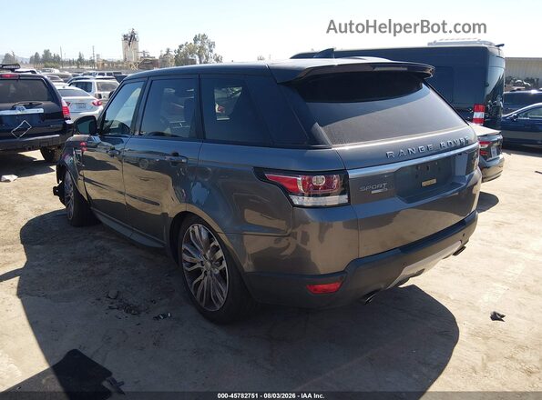 SALWR2FV8HA681666 2017 LAND ROVER RANGE ROVER SPORT Gray უკანა მარცხენა