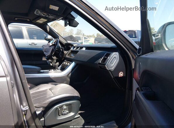SALWR2FV8HA681666 2017 LAND ROVER RANGE ROVER SPORT Gray წინა სალონის ხედი