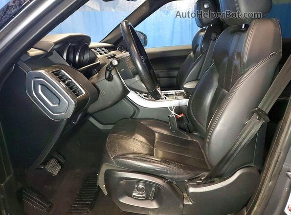 SALWR2FV9HA177630 2017 LAND ROVER RANGE Серый Вид салона спереди