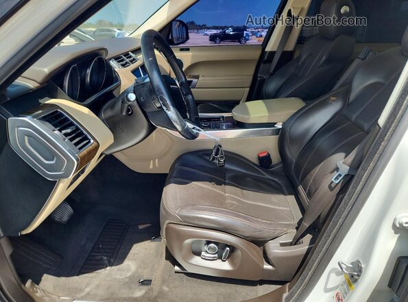 SALWR2KF0GA663031 2016 LAND ROVER RANGE White Front interior view