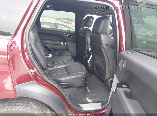 SALWR2KF1GA635190 2016 LAND ROVER RANGE ROVER SPORT Бордовый Вид наклейки с VIN-кодом