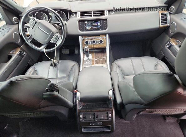 SALWR2KF2GA648501 2016 LAND ROVER RANGE White Вид панелі приладів
