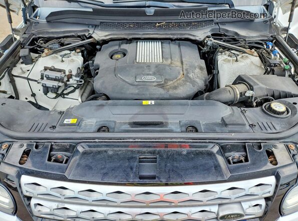 SALWR2KF2GA648501 2016 LAND ROVER RANGE White Вид підкапотного простору