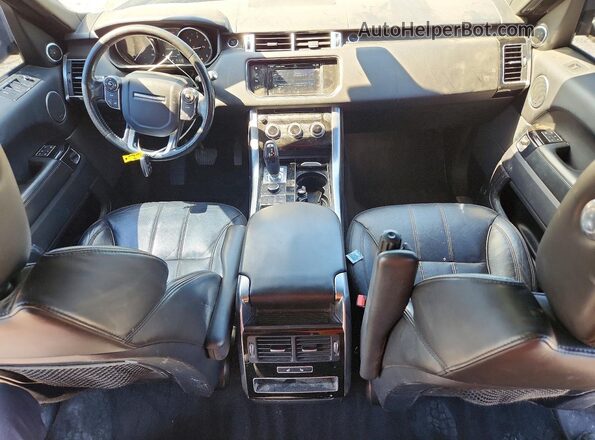 SALWR2KF4GA659774 2016 LAND ROVER RANGE Черный Вид панели приборов