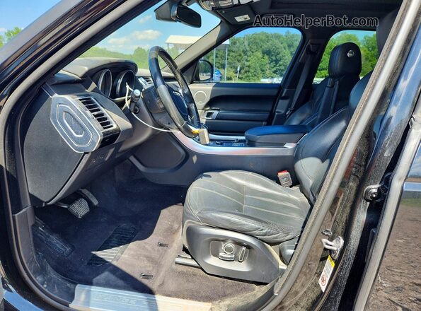 SALWR2KF4GA659774 2016 LAND ROVER RANGE Черный Вид салона спереди
