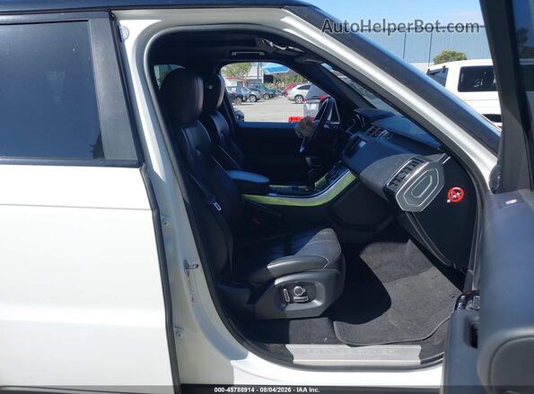 SALWR2KF4GA663713 2016 LAND ROVER RANGE ROVER SPORT White წინა სალონის ხედი