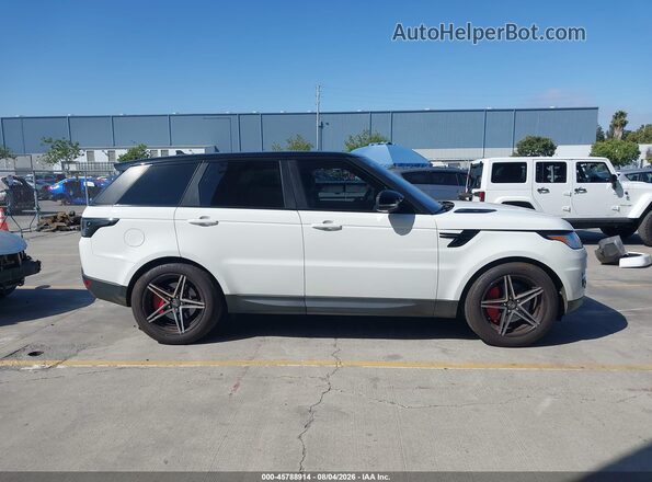 SALWR2KF4GA663713 2016 LAND ROVER RANGE ROVER SPORT White ხელსაწყოთა პანელის ხედი